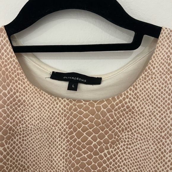 Snakeskin faux leather tank top - Picture 6 of 9